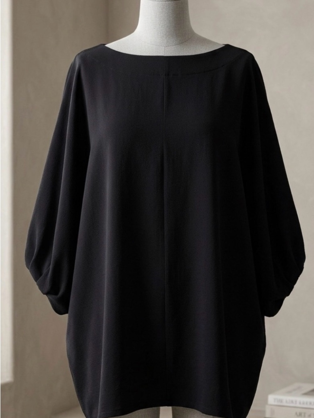 Bryn Walker Dolman Tunic Sweater  - Black